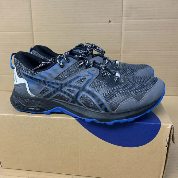 1422. Assics Mens Gel-Sonoma 5 Running Shoes Metropolis/Black-US 7.5 Mens - Picture 1 of 4